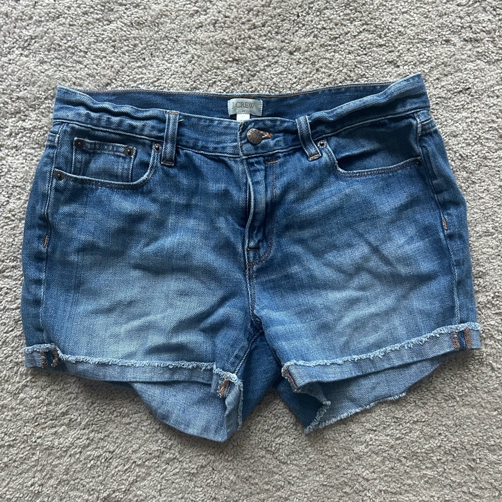 J. Crew Classic Blue Jean Shorts